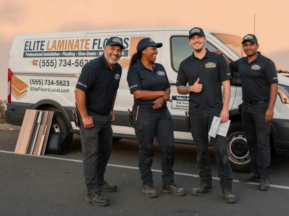 Laminate flooring installation company in Hettick, IL